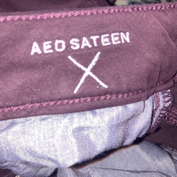 2 for $35 AMERICAN EAGLE Pants Women’s Size 00 Short AE HI-RISE JEGGINGS Sateen - Picture 5 of 11